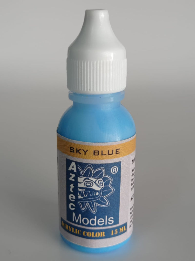 AZC0032 ACRYLIC PAINT - SKY BLUE – Aztec Models