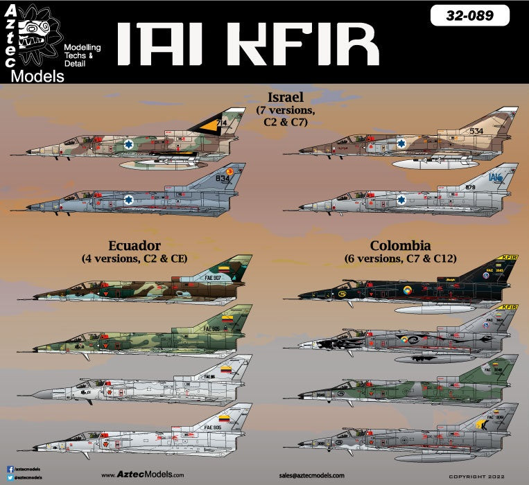 ALTAYA AVIONS DE COMBAT A REACTION N° 22 : IAI KFIR-C2 ALTAYA AVIONS DE COMBAT A REACTION N° 22 : IAI KFIR-C2