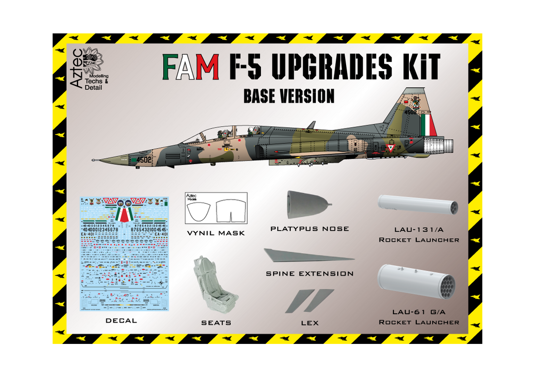 Platypus F-5E/F Conversion kit Full set – Aztec Models