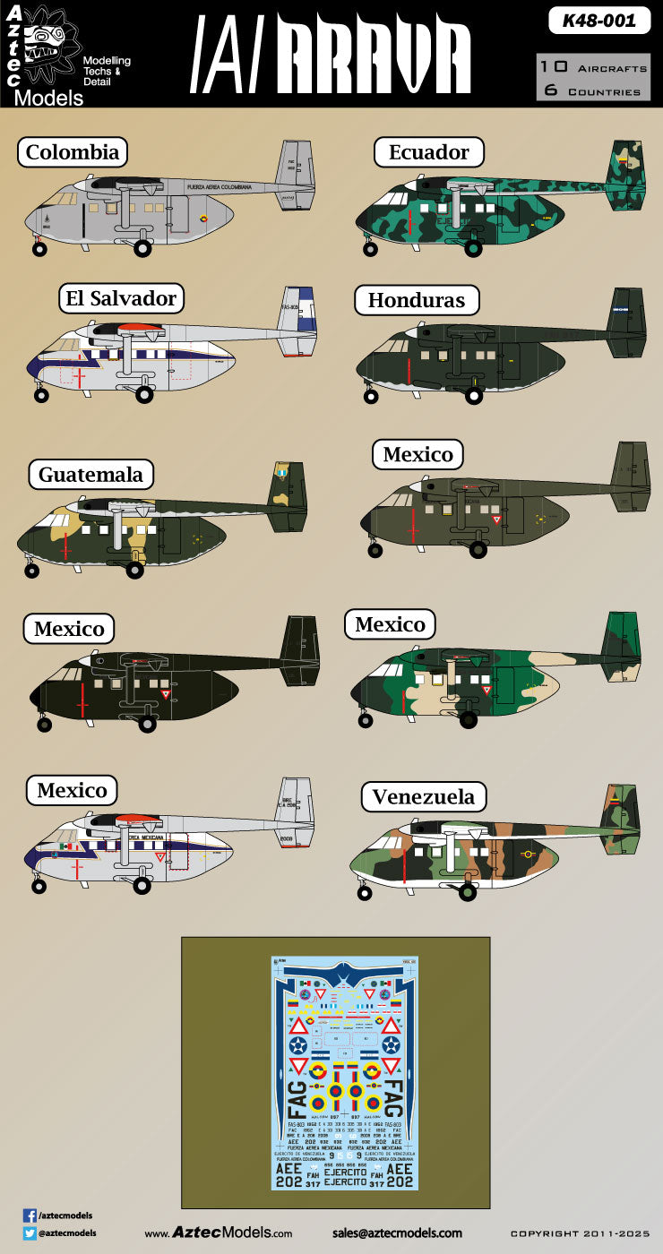 K48-001 IAI Arava Latinamerica