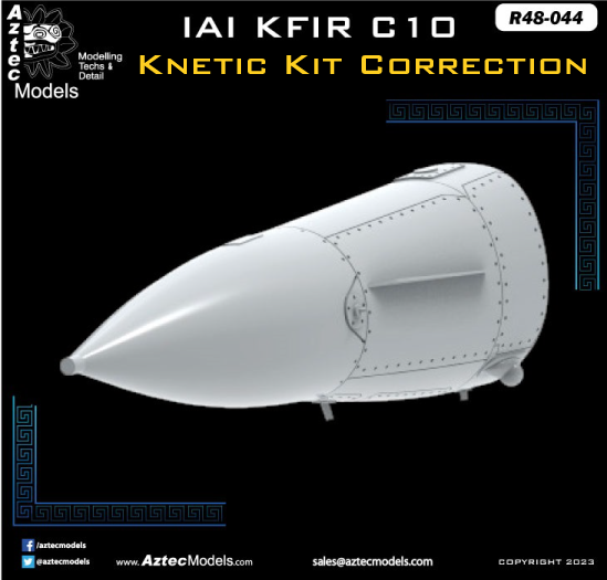 R-044 Kfir C10 Nose Knetic correction