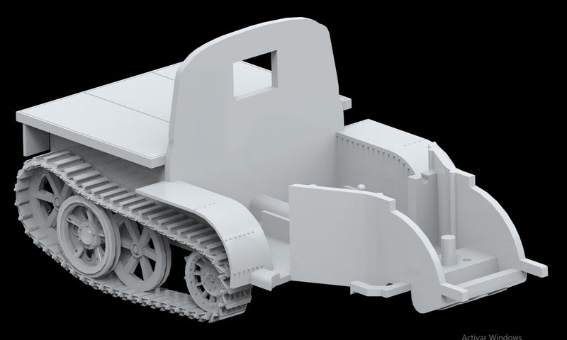 R-054 Half-Track conversion for KdF-82e VW Beetle