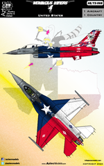 D-068 F-16 Texan special scheme