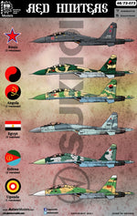 D-073 Su-27 variants International set - Red Hunters