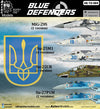 D-084 Ukrainian Air Force MiG-29, Su-25 & Su-27