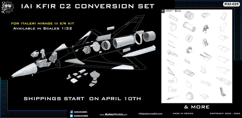 R-025 IAI Kfir C2 Conversion Limited Production