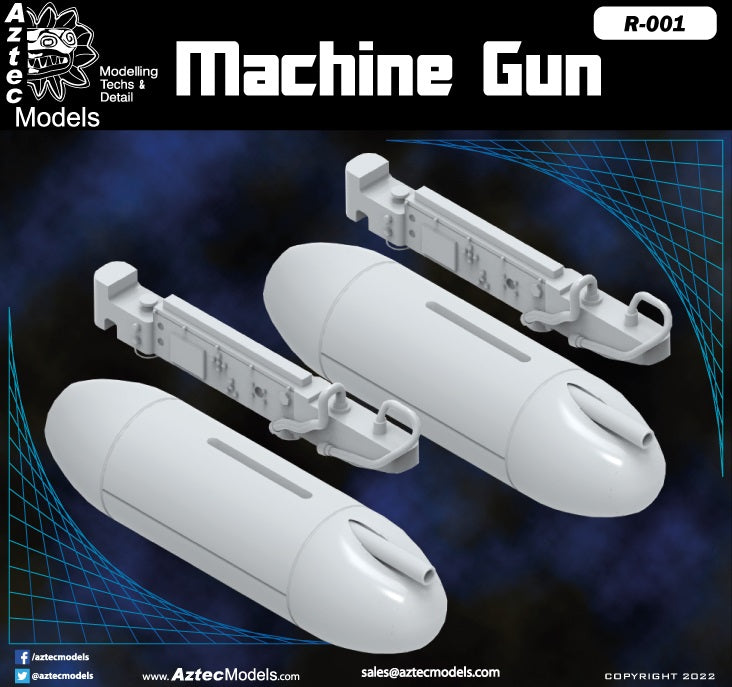 R-001  Machine Guns set
