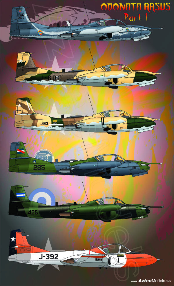 D-055 A-37B Dragonfly Part 1 Latinamerica