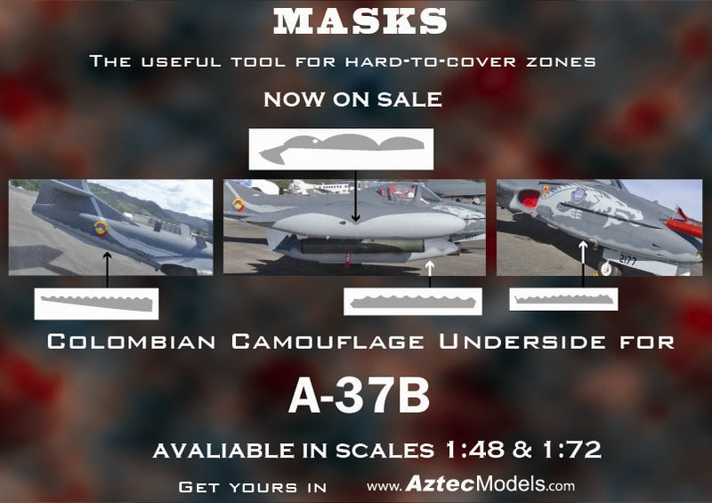 M-001 Colombian A-37 Dragon Scheme Mask